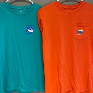 Southern Tide boys tee shirts set lot 2